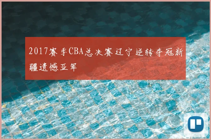 2017赛季CBA总决赛辽宁逆转夺冠新疆遗憾亚军