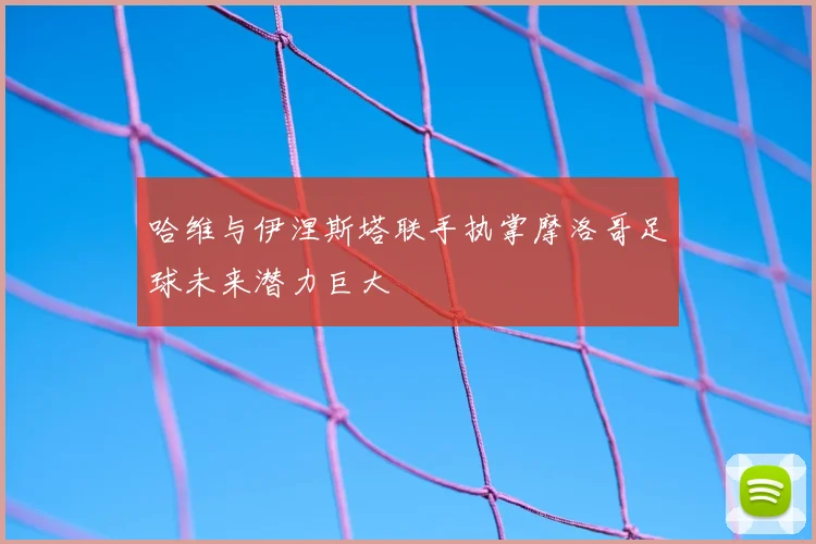 哈维与伊涅斯塔联手执掌摩洛哥足球未来潜力巨大