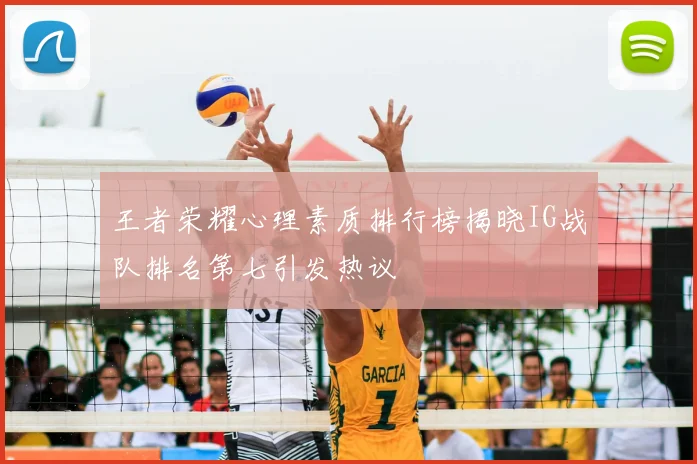 王者荣耀心理素质排行榜揭晓IG战队排名第七引发热议