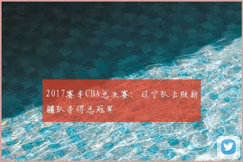 2017赛季CBA总决赛:辽宁队击败新疆队夺得总冠军