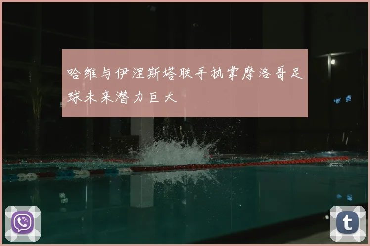 哈维与伊涅斯塔联手执掌摩洛哥足球未来潜力巨大